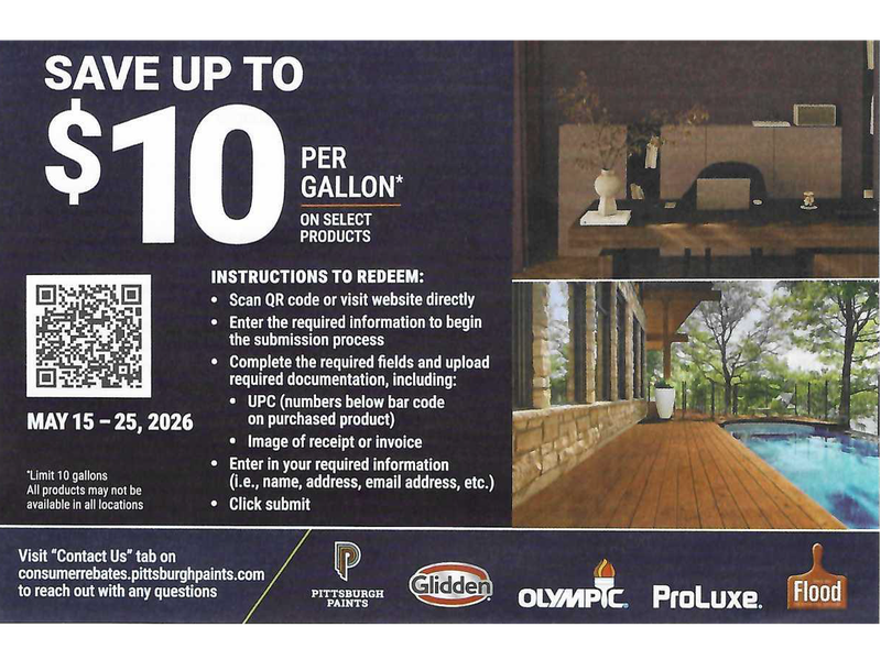 PPG Paint Sale - May 2026